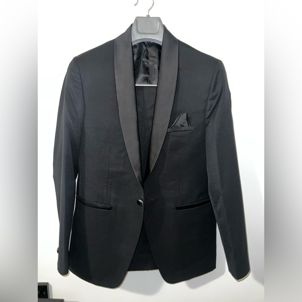 Tailored Black Tuxedo Suit for sale